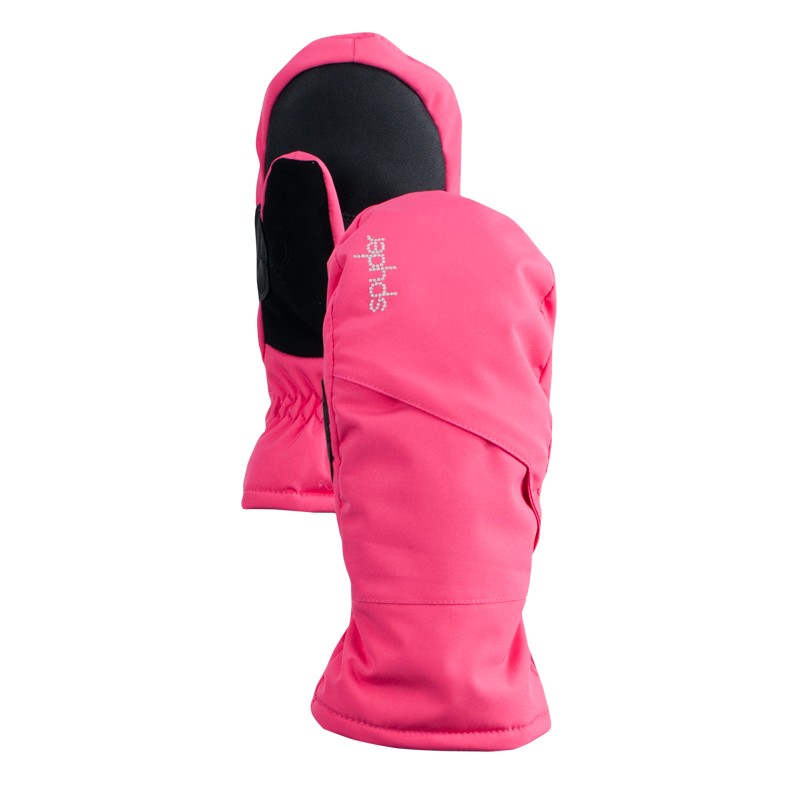 Spyder Astrid Girls Mittens, Diva Pink, swatch