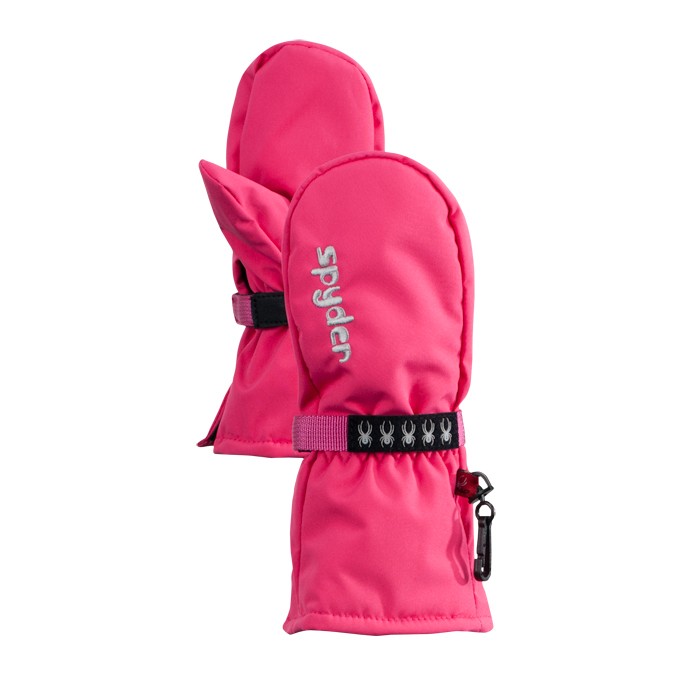 Spyder Bitsy Cubby Toddlers Mittens, Diva Pink, medium
