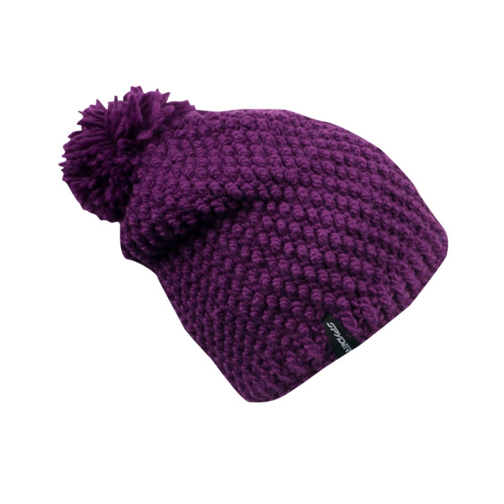 Spyder Brrr Berry Hand Knit Womens Hat, Gypsy, swatch