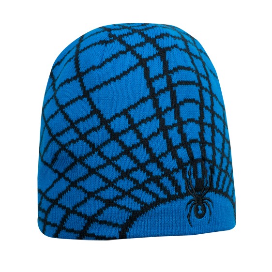 Spyder Mini Web Toddlers Hat, Collegiate-Black, swatch