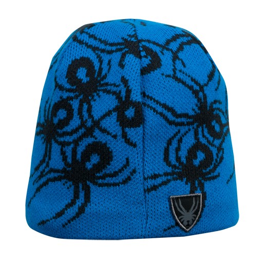 Spyder Mini Bugs Toddlers Hat, Collegiate-Black, swatch