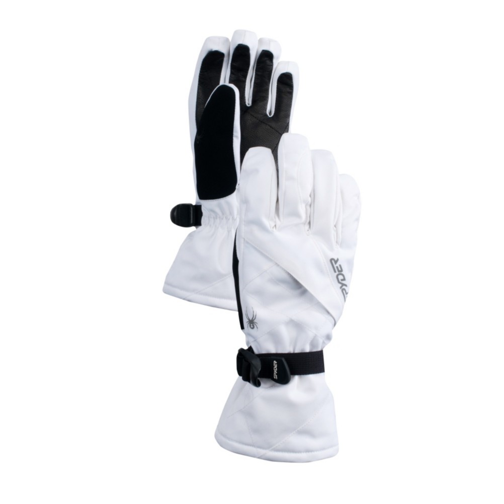 Spyder Synthesis Gore-Tex Womens Gloves, White-White, swatch