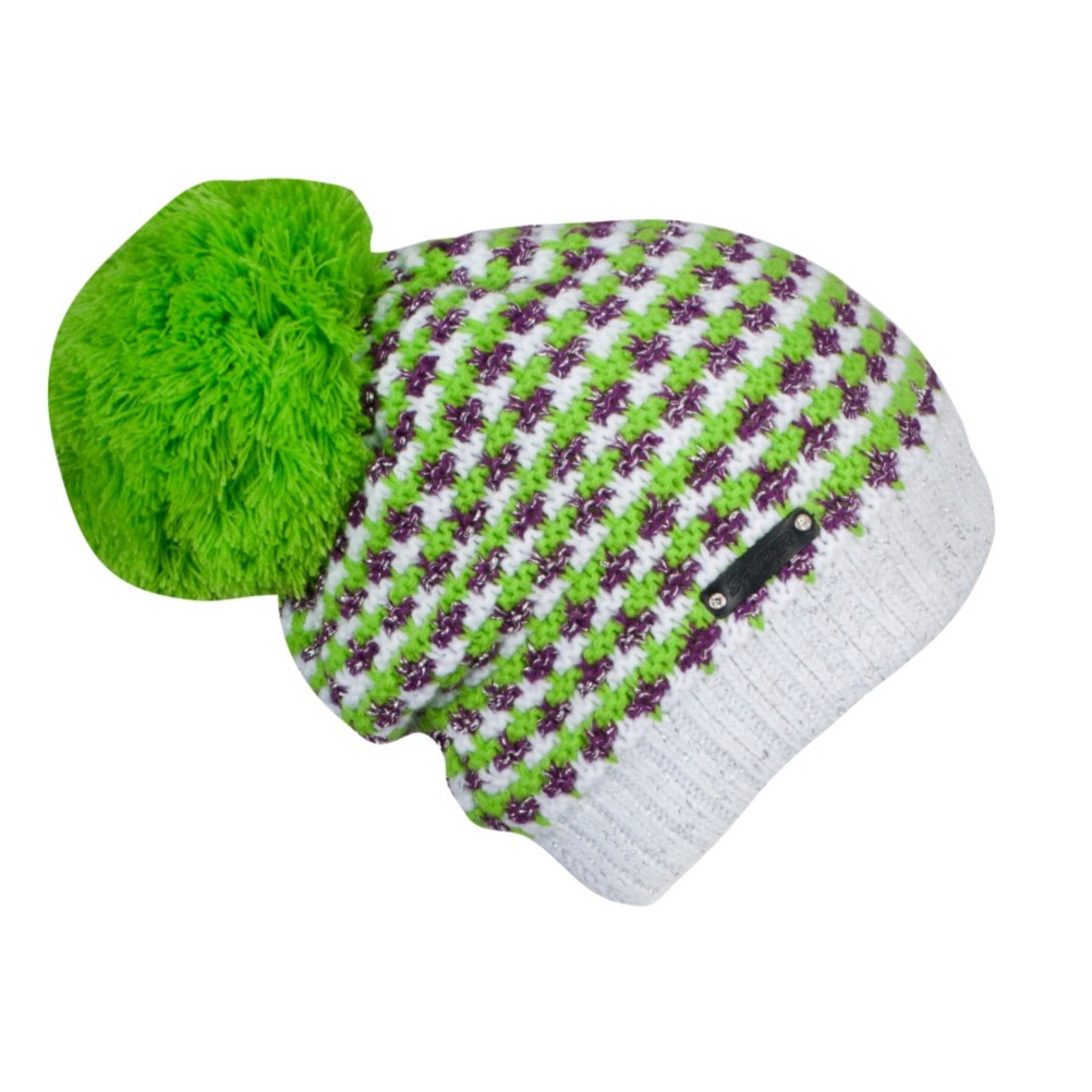 Spyder Moritz Womens Hat, Green Flash-White-Gypsy, swatch
