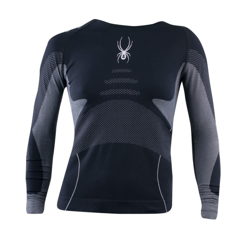 Spyder Runner Seamless L/S Womens Long Underwear Top, , medium
