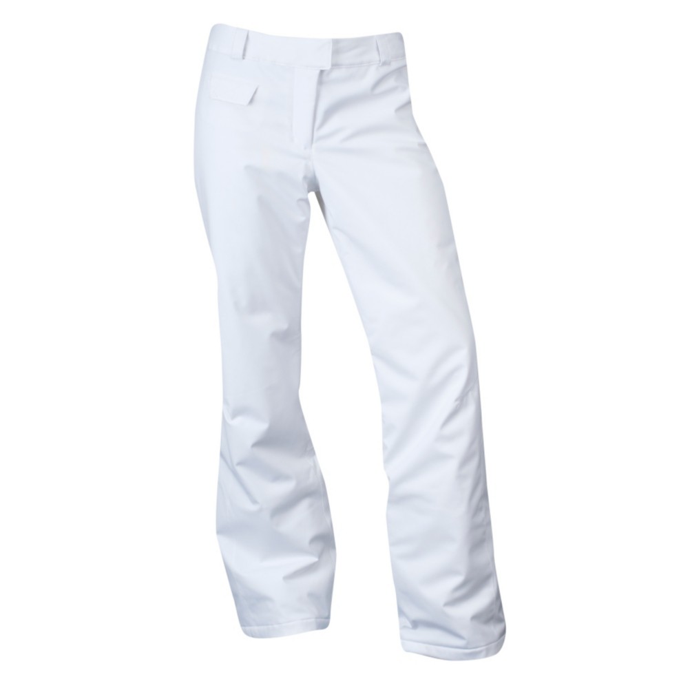 Spyder Winner Athletic Fit Womens Ski Pants, White, swatch