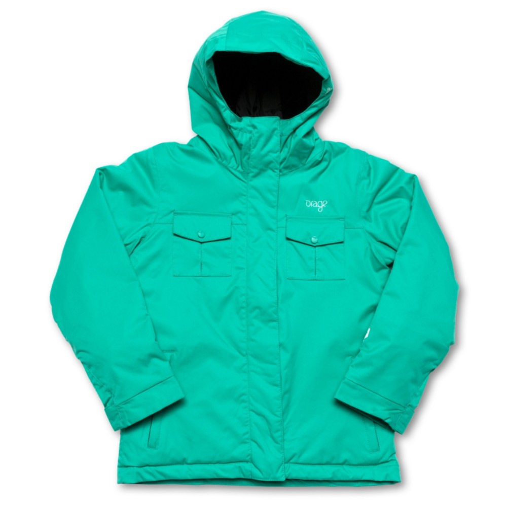 Orage Antares Girls Ski Jacket, Turquoise, swatch
