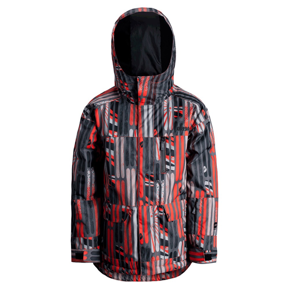 Orage Code Boys Ski Jacket, Ski Flame, swatch