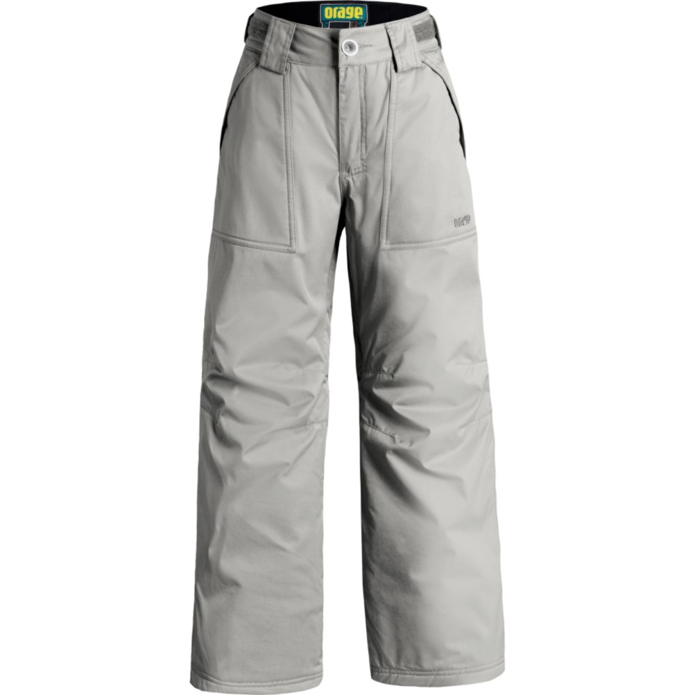 Orage Tarzo Kids Ski Pants, Light Grey, medium