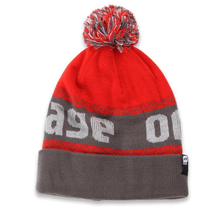 Orage Brown Beanie Kids Hat, Dark Grey, swatch
