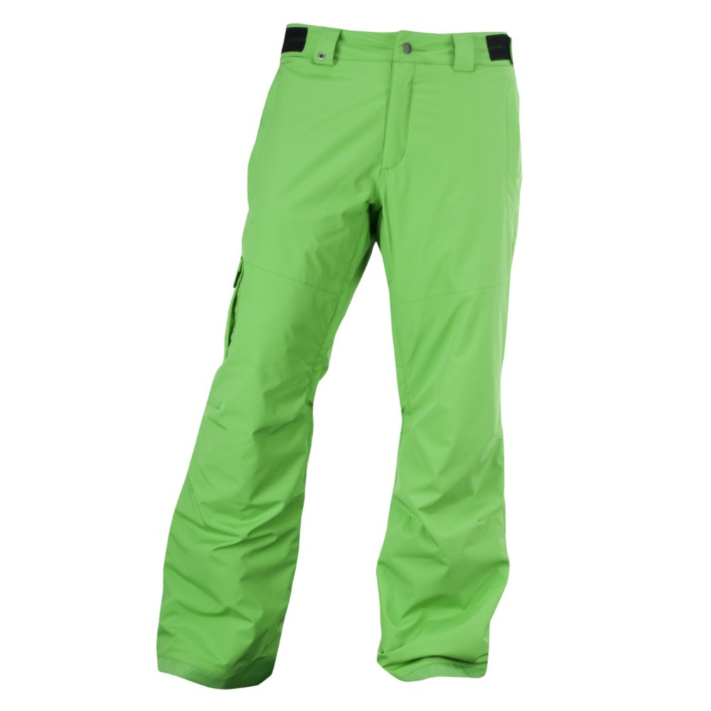 Spyder Troublemaker Mens Ski Pants, Classic Green, swatch