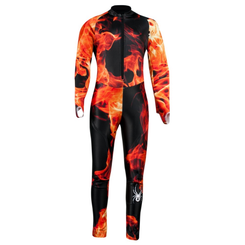 Spyder Performance GS Race Suit Boys, Squeeze Inferno, medium