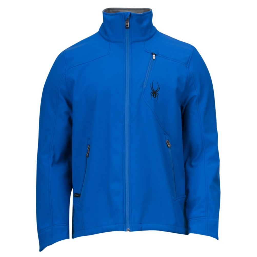 Spyder Fresh Air Soft Shell Ski Jacket, Just Blue-Just Blue, medium
