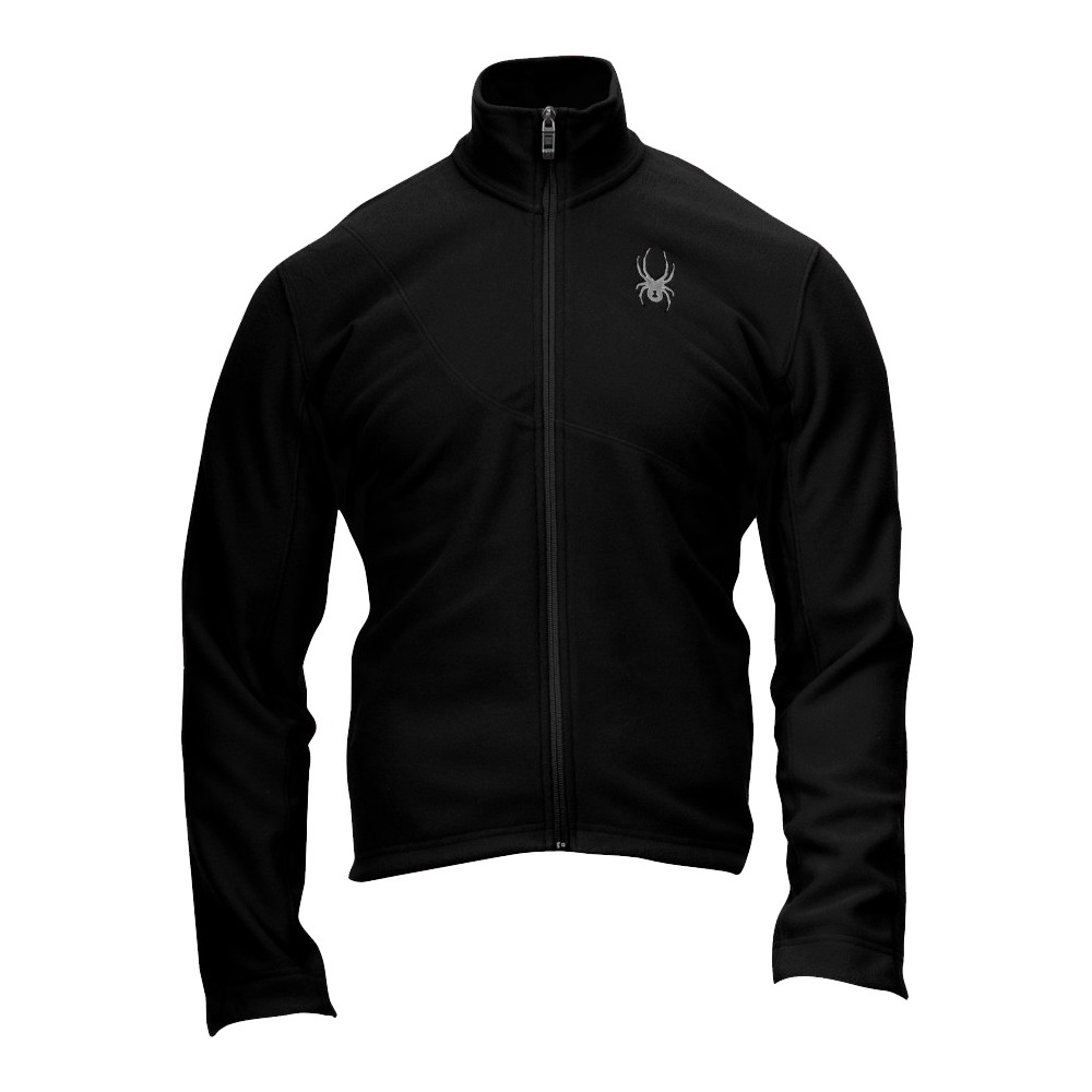 Spyder Speed Full Zip Fleece Mens Jacket, Black, medium
