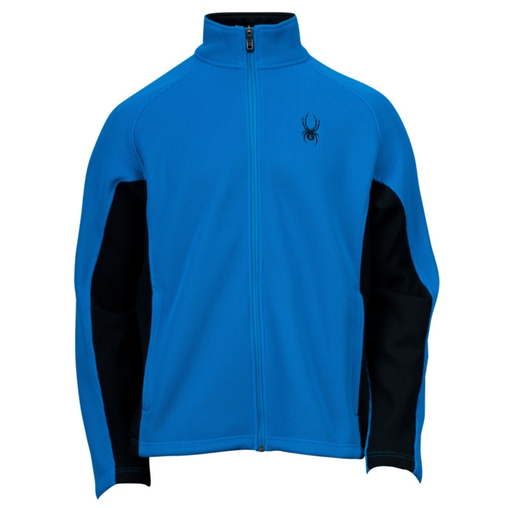 Spyder Core Constant Full Zip Mens Sweater, Collegiate-Black, swatch