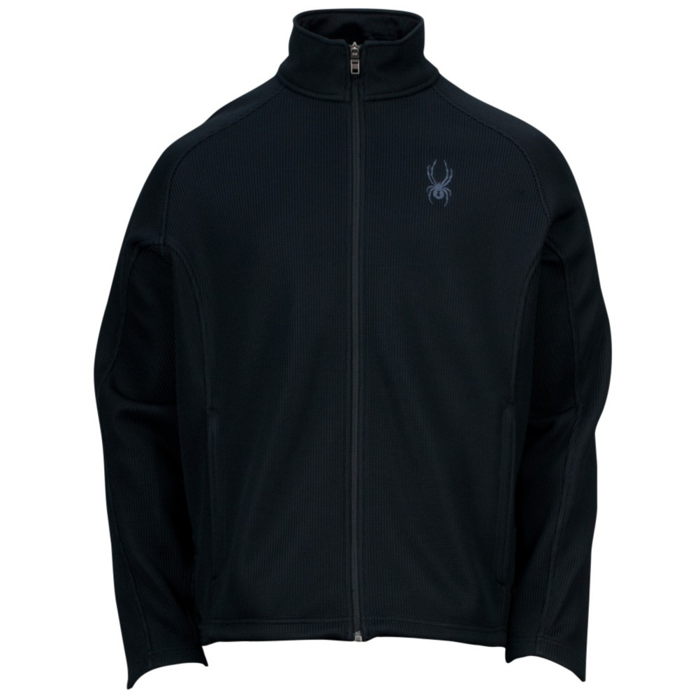 Spyder Core Constant Full Zip Mens Sweater, Black-Black, medium