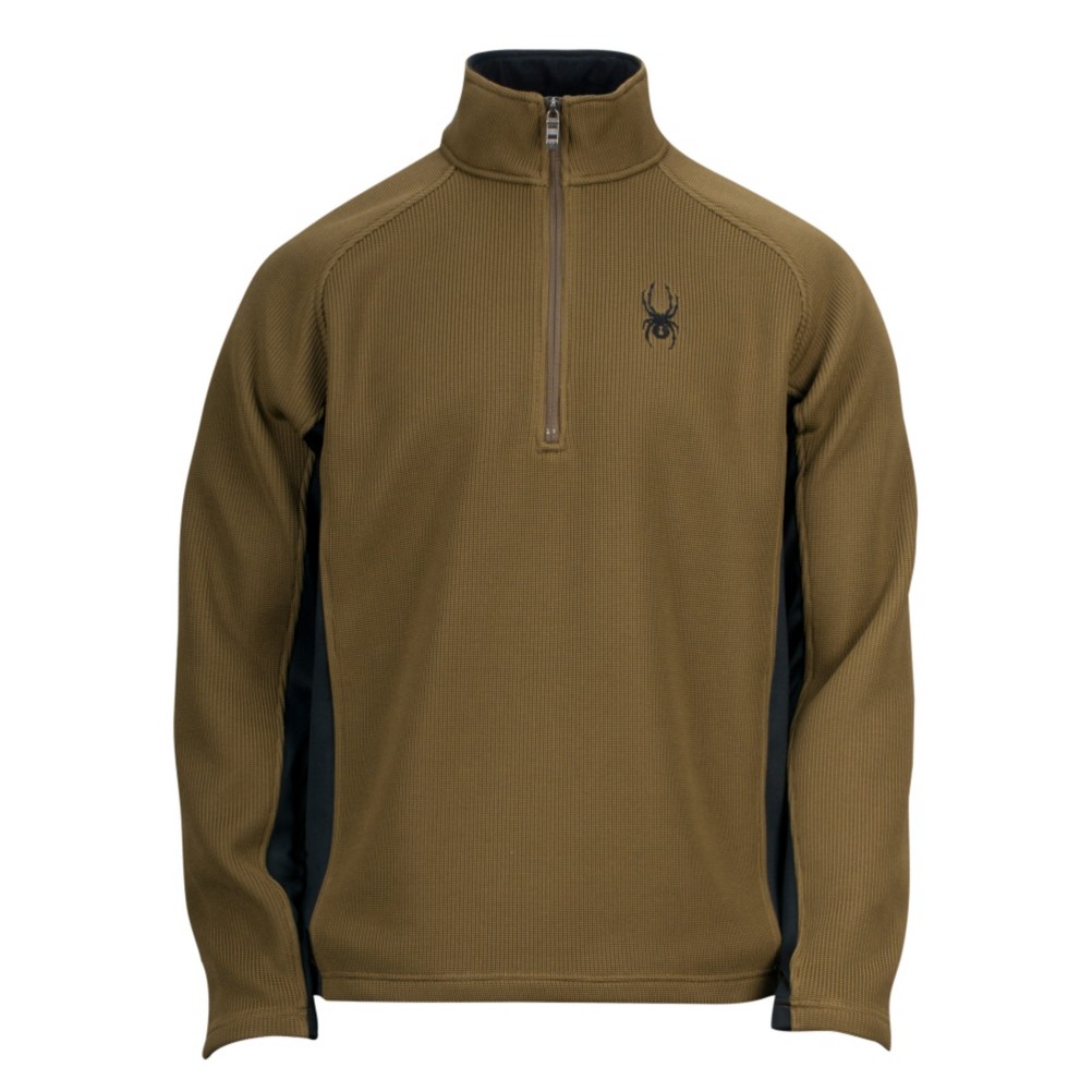 Spyder Core Outbound Half Zip Mens Sweater, Sergeant-Black, swatch