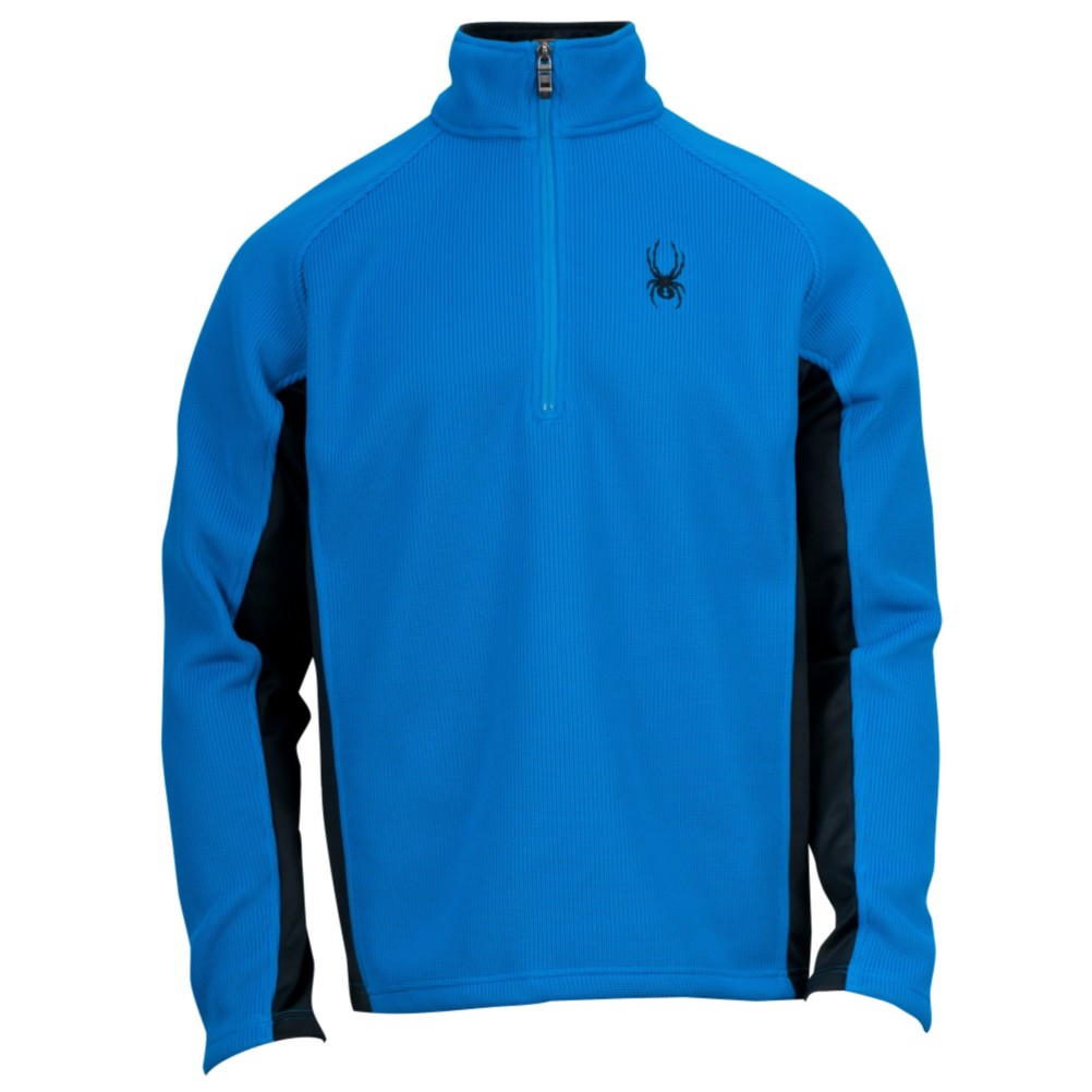 Spyder Core Outbound Half Zip Mens Sweater, Collegiate-Black, swatch