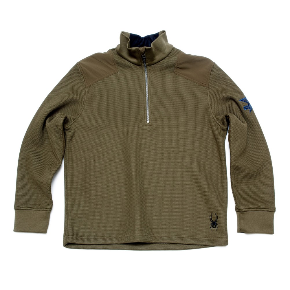 Spyder Core Fallen Patriot Half Zip Mens Sweater, Sergeant, swatch