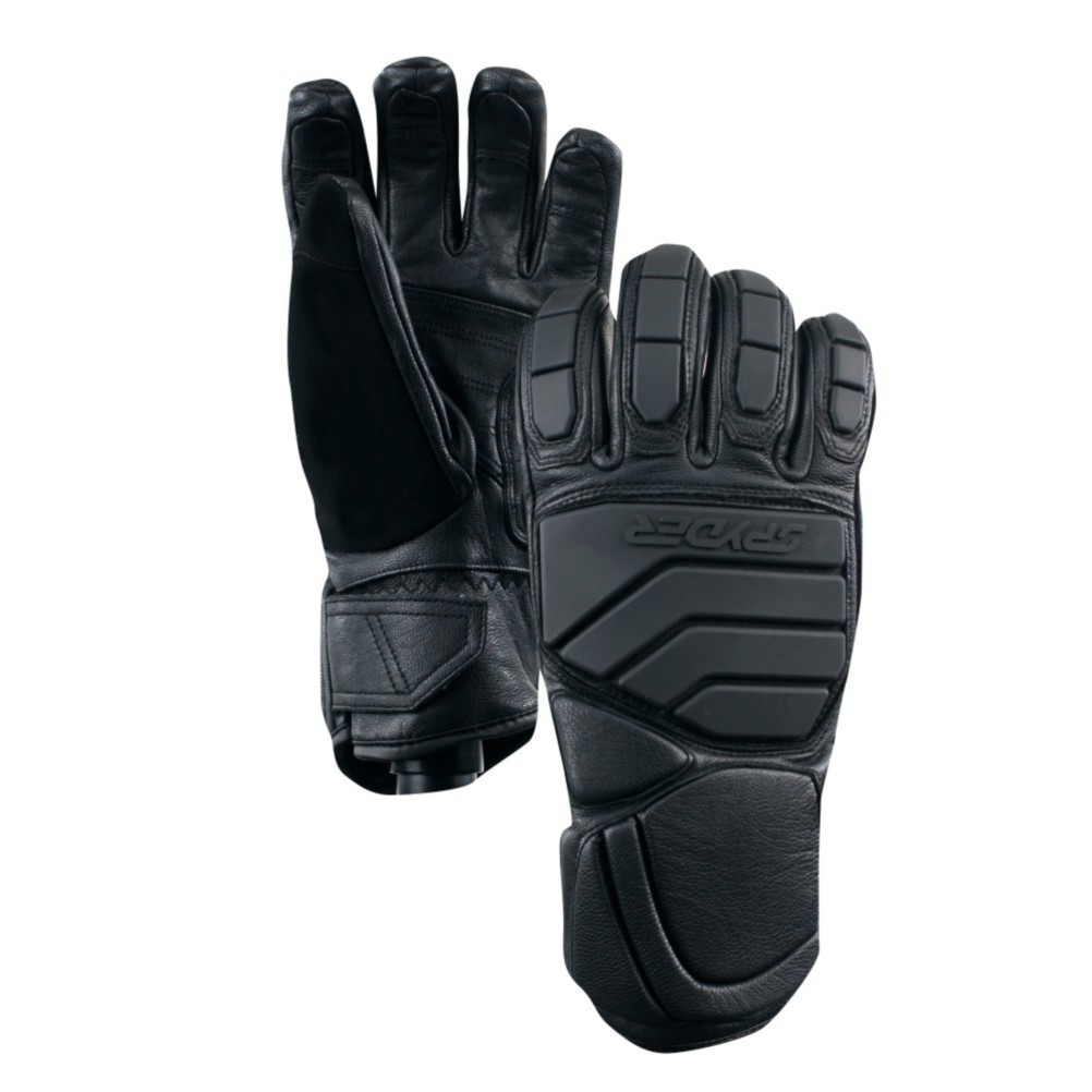Spyder Team Gore-Tex Gloves, Black-Black, medium