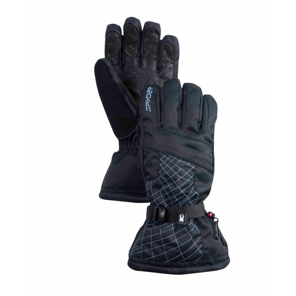 Spyder Overweb Gore-Tex Gloves, Black-Collegiate, swatch