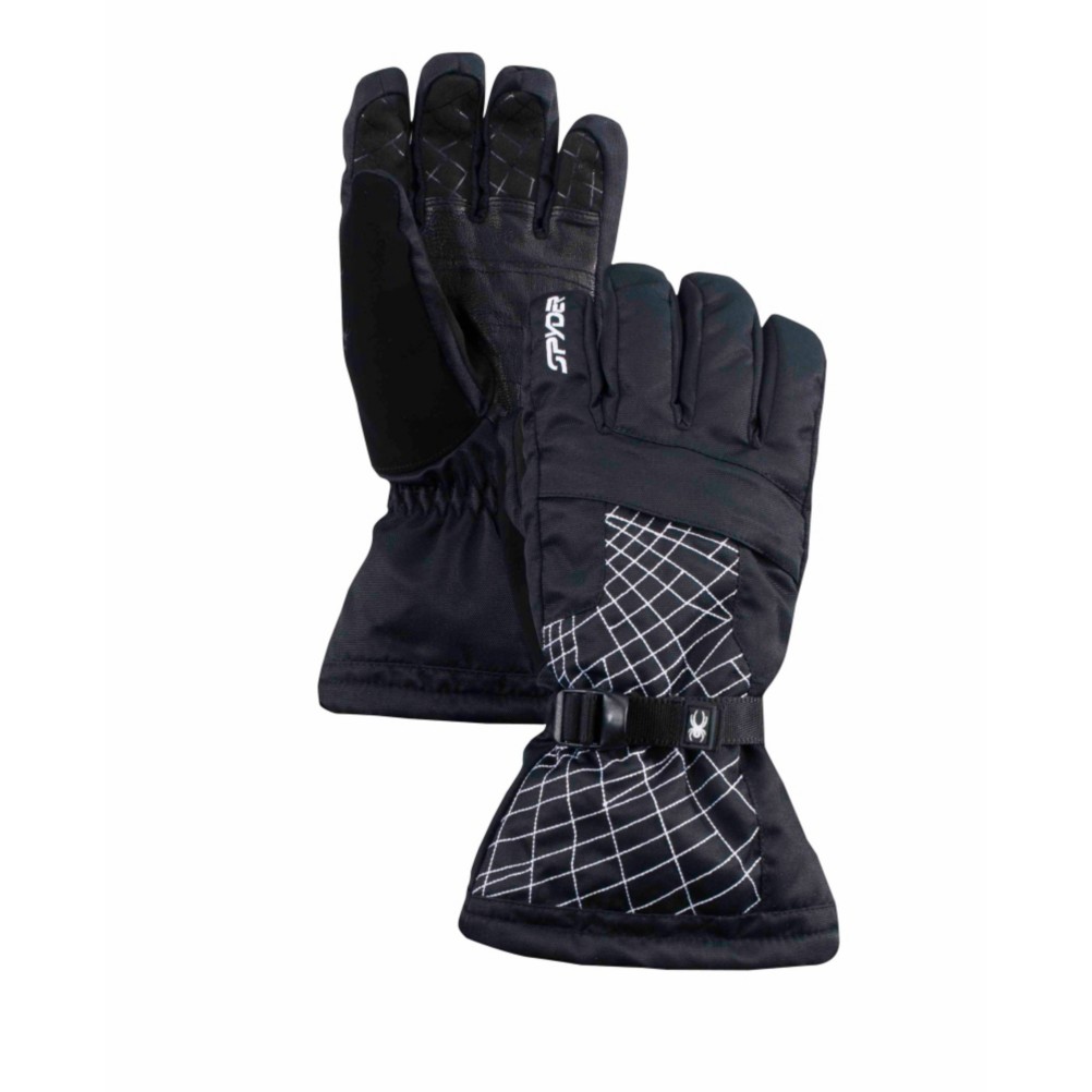 Spyder Overweb Gore-Tex Gloves, Black-White, swatch