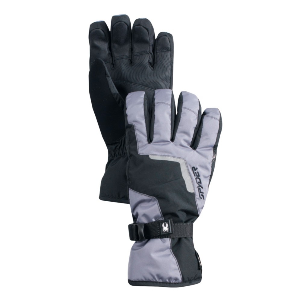 Spyder Traverse Gore-Tex Gloves, Castlerock-Black-Castlerock, swatch