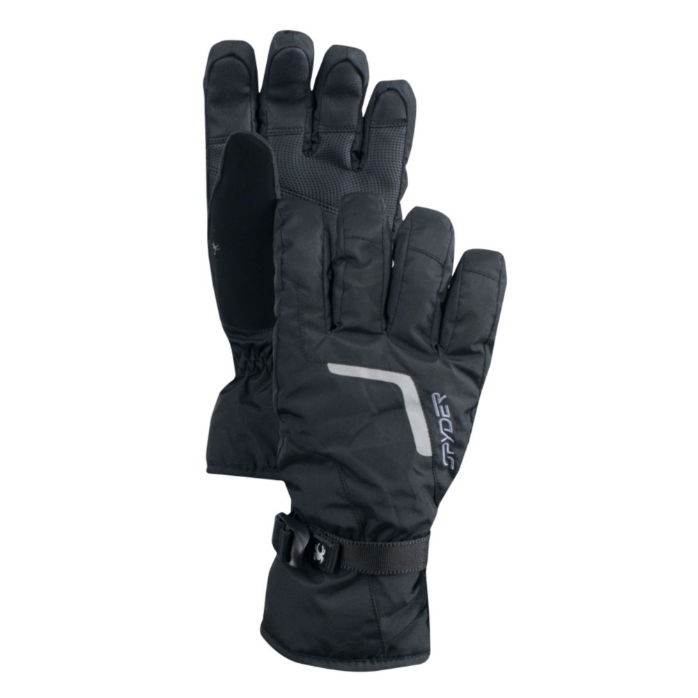Spyder Traverse Gore-Tex Gloves, Black-Black-Black, medium