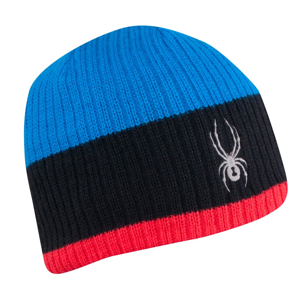 Spyder Lounge Ski Hat, Collegiate-Black-Volcano, medium