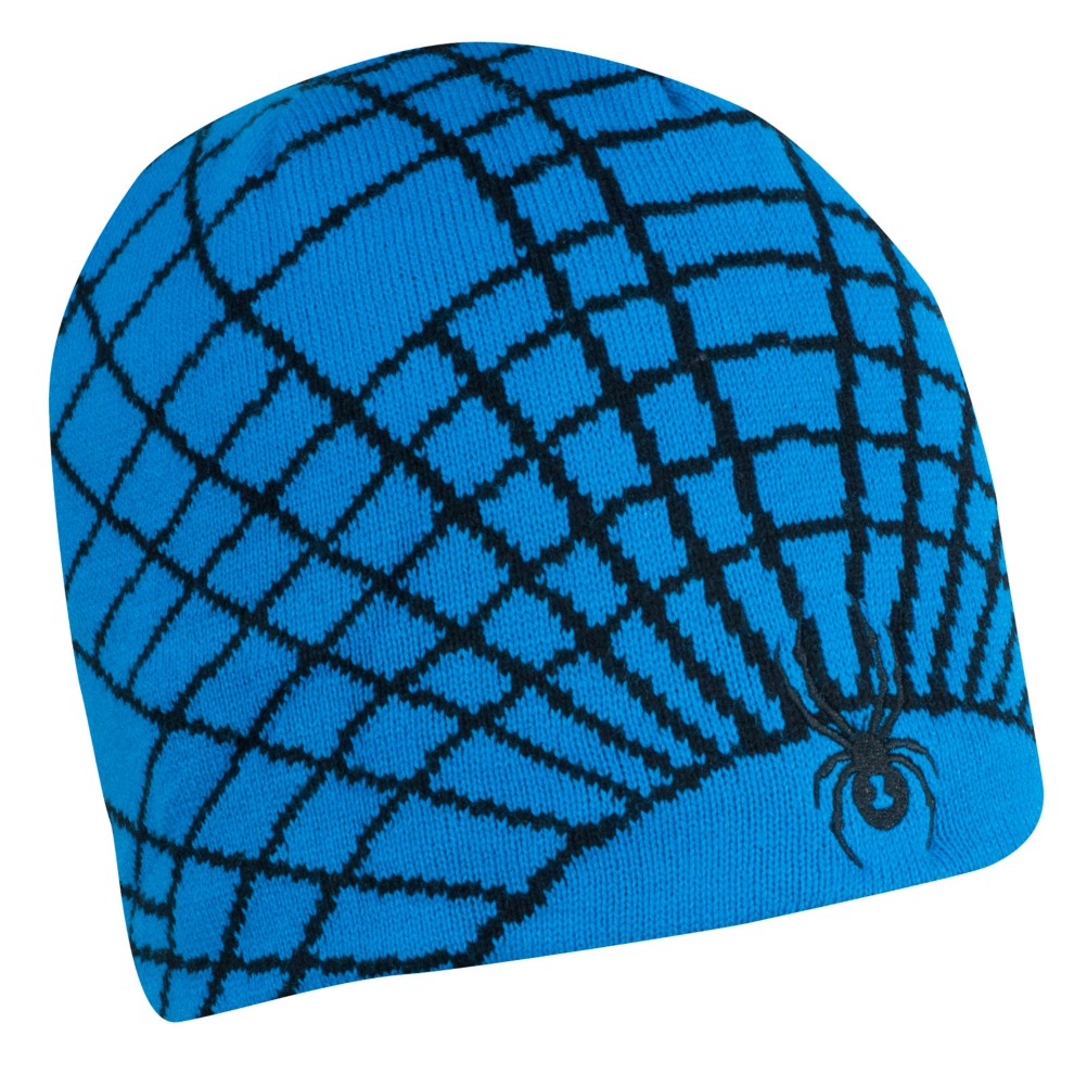 Spyder Web Ski Hat, Collegiate-Black, swatch