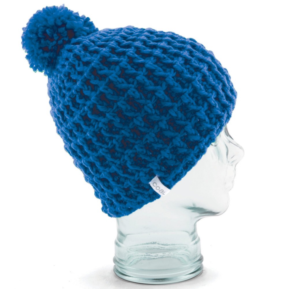 Coal Waffle Hat, Royal Blue, swatch
