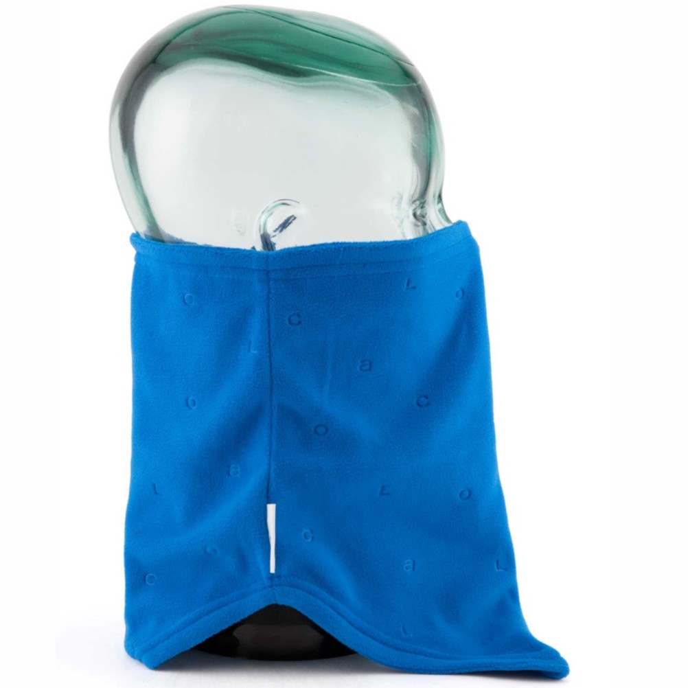Coal V-Neck Gaiter Neck Warmer, Royal Blue, medium