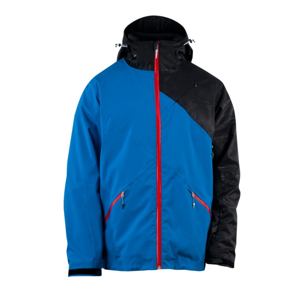 Spyder Enforcer Mens Insulated Ski Jacket, Collegiate-Black-Volcano, swatch