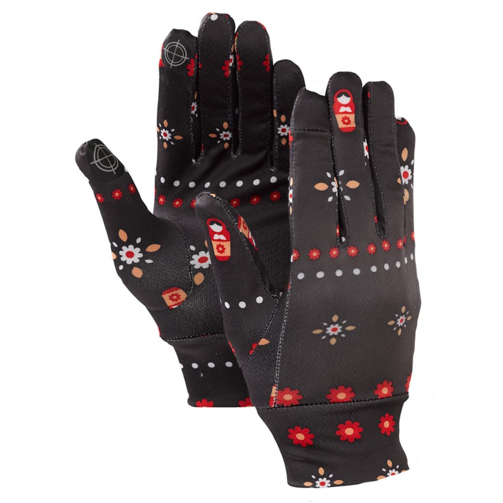 Burton Touchscreen Glove Liners, Mother Russia, swatch