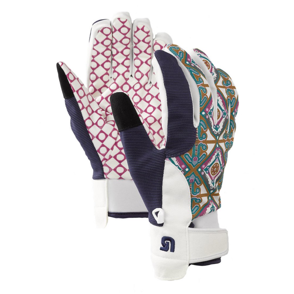Burton Pipe Womens Gloves, Santorini, swatch