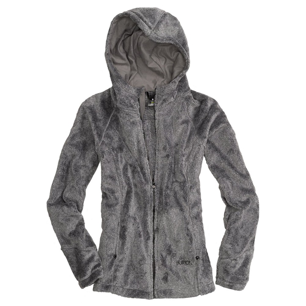 Burton Cora Fleece Womens Hoodie, True Black, swatch