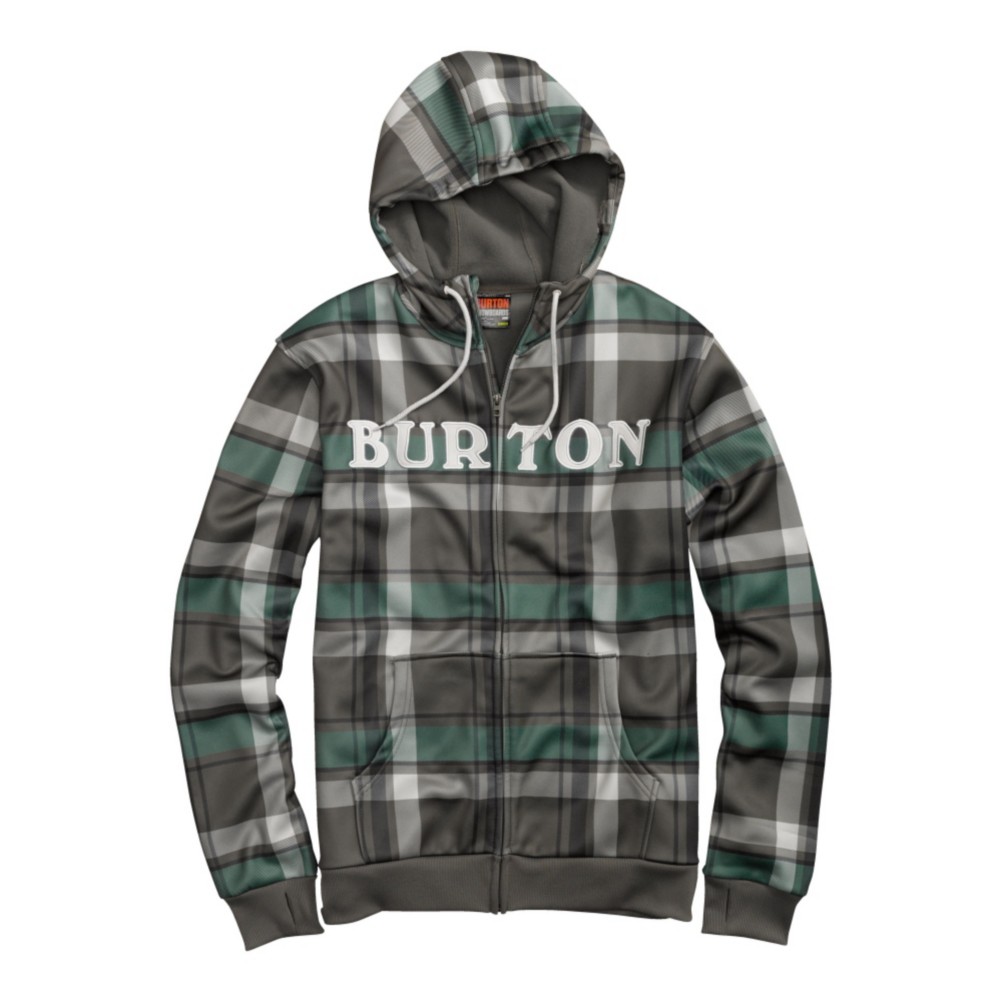 Burton Bonded Hoodie, Keef Riverside Plaid, medium