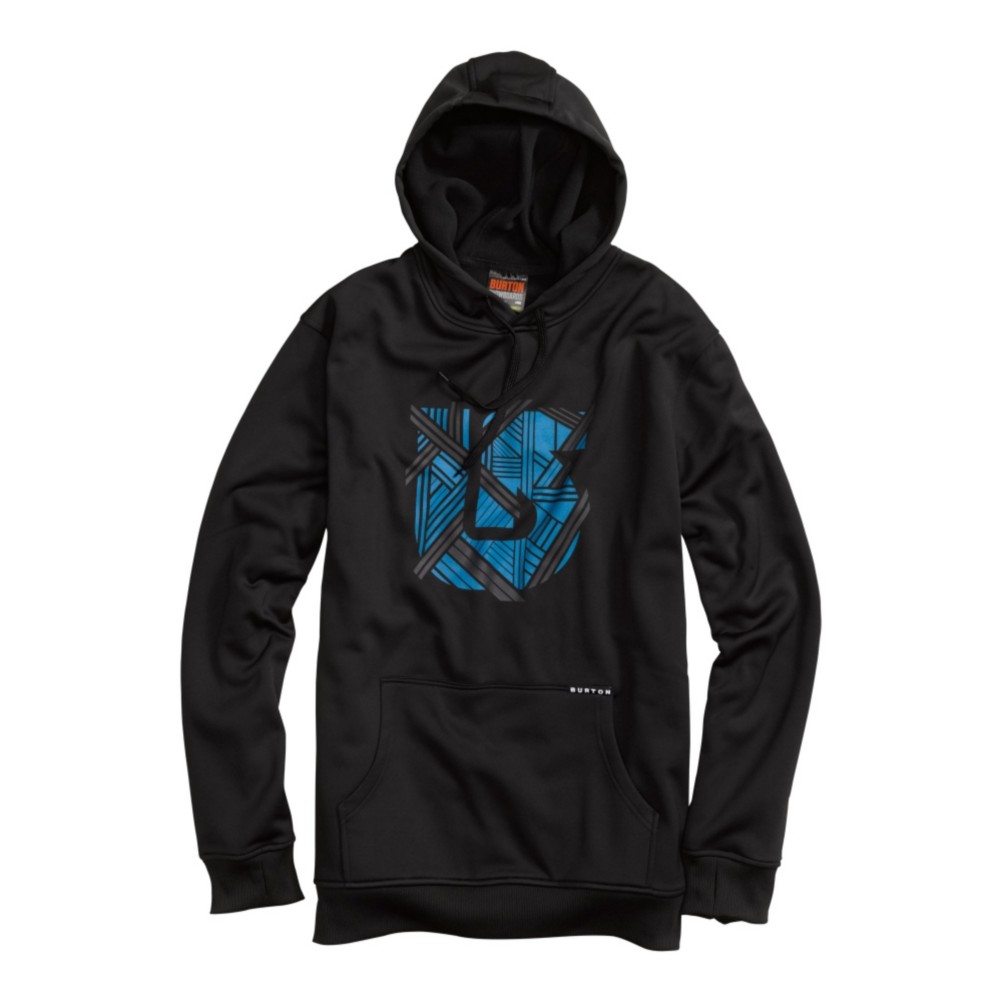 Burton Cymbal Pullover Hoodie, True Black, swatch