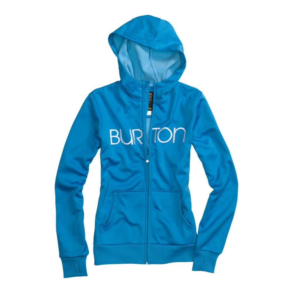 Burton Scoop Womens Hoodie, Blue Ray, swatch