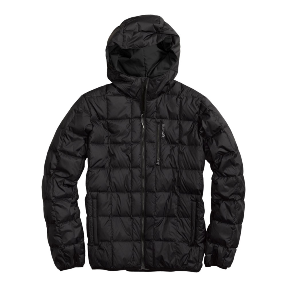 Burton Groton Down Mens Insulated Snowboard Jacket, True Black, medium