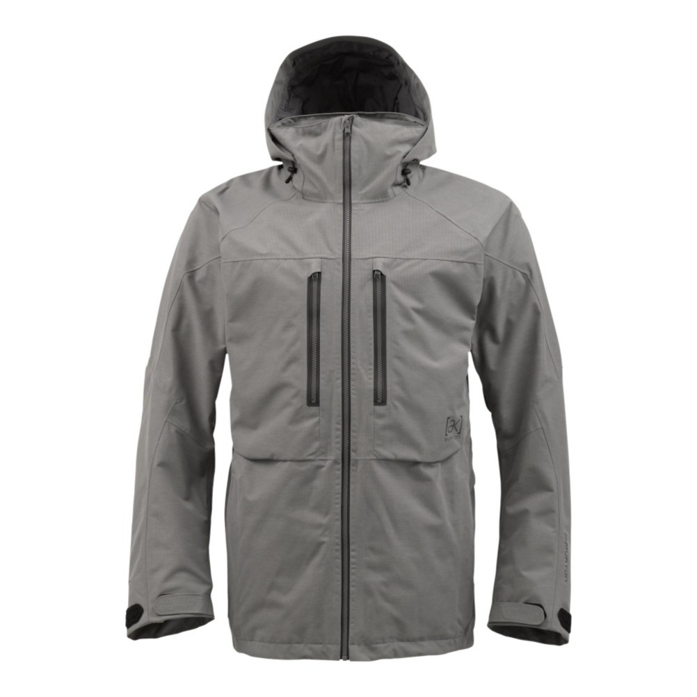 Burton AK 2L Stagger Mens Insulated Snowboard Jacket, Monoxide, medium