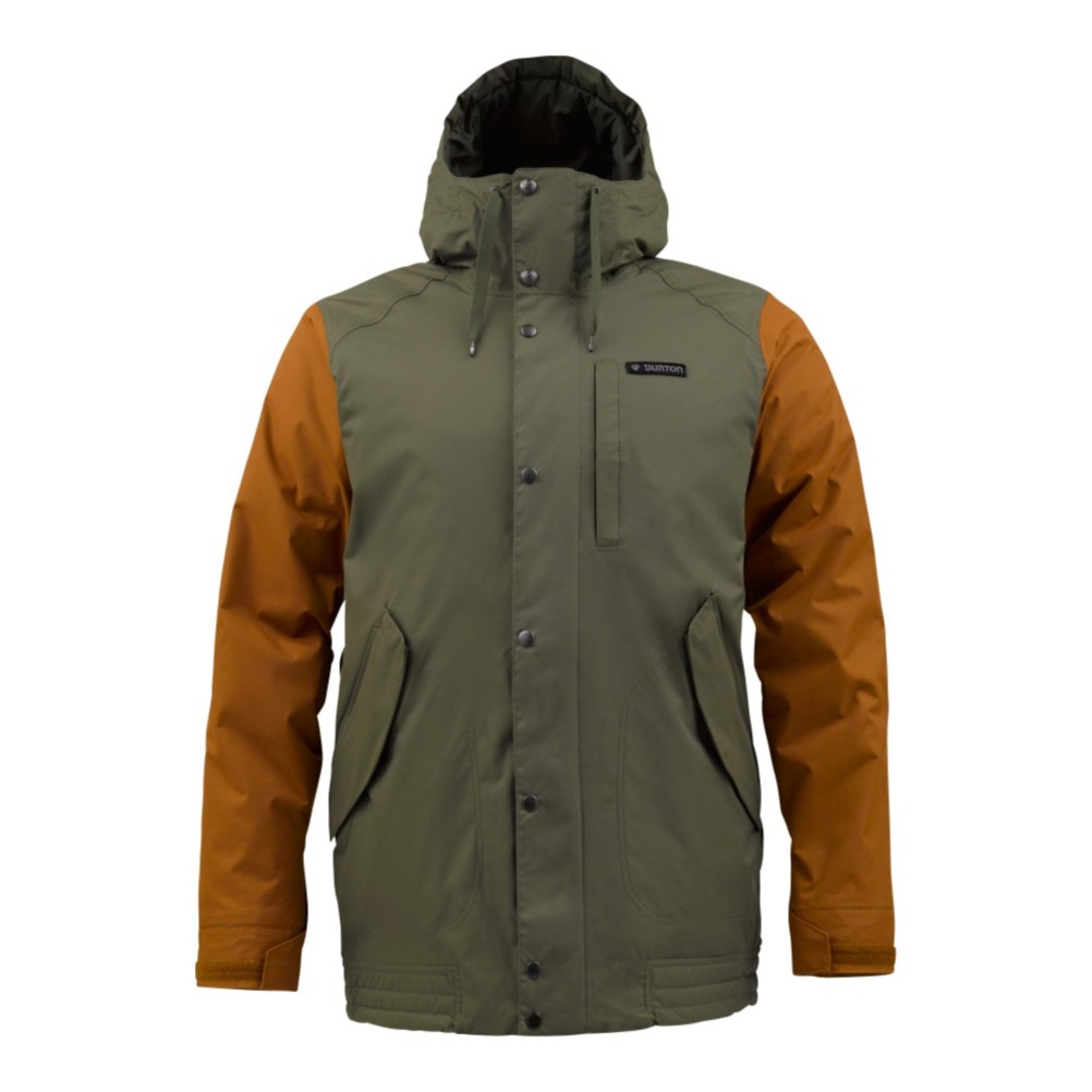 Burton TWC Throttle Mens Insulated Snowboard Jacket, True Penny-Keef, swatch