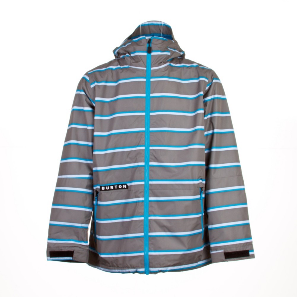 Burton Faction Mens Insulated Snowboard Jacket, Jet Pack Marcos Stripe, swatch