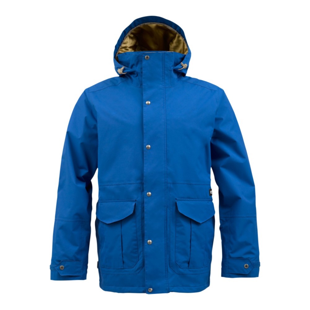 Burton Sentry Mens Shell Snowboard Jacket, Heron Blue, swatch