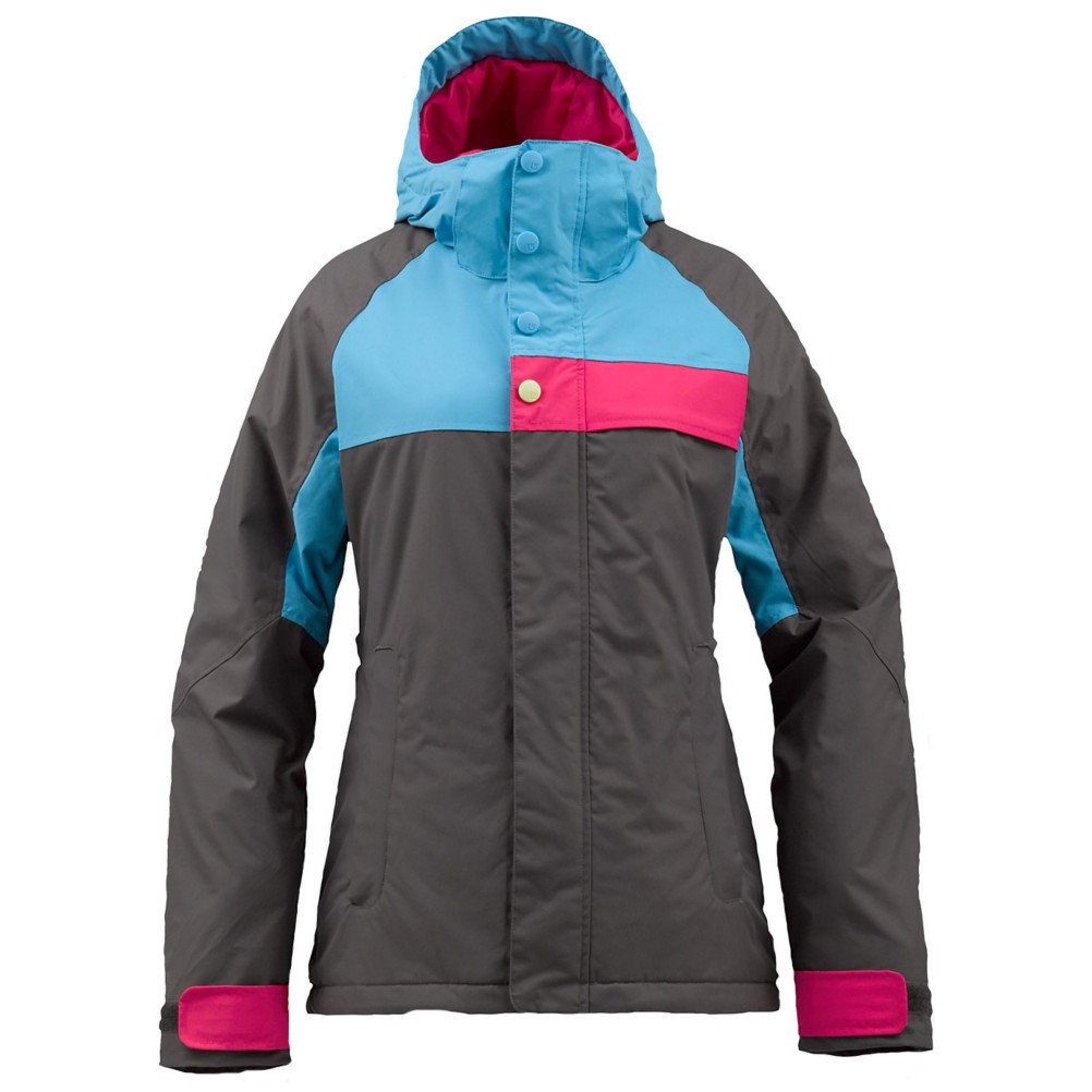 Burton Method Womens Insulated Snowboard Jacket, Heathers Colorblock, swatch