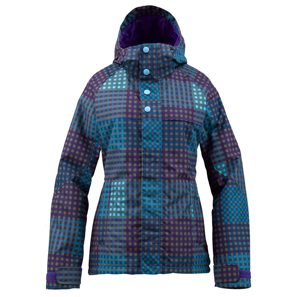 Burton Method Womens Insulated Snowboard Jacket, Heathers Cheeky Plaid, swatch