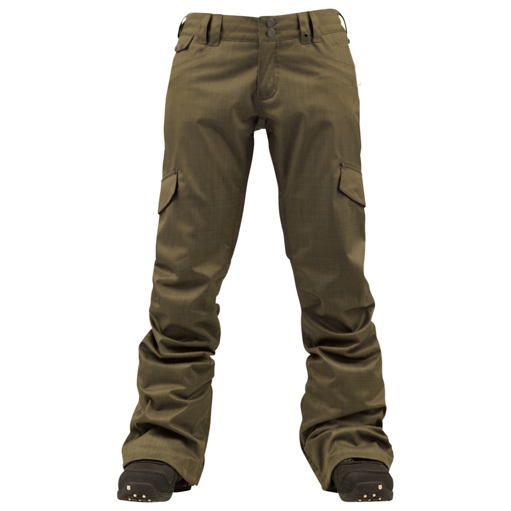 Burton TWC Boomstick Womens Snowboard Pants, Keef, medium