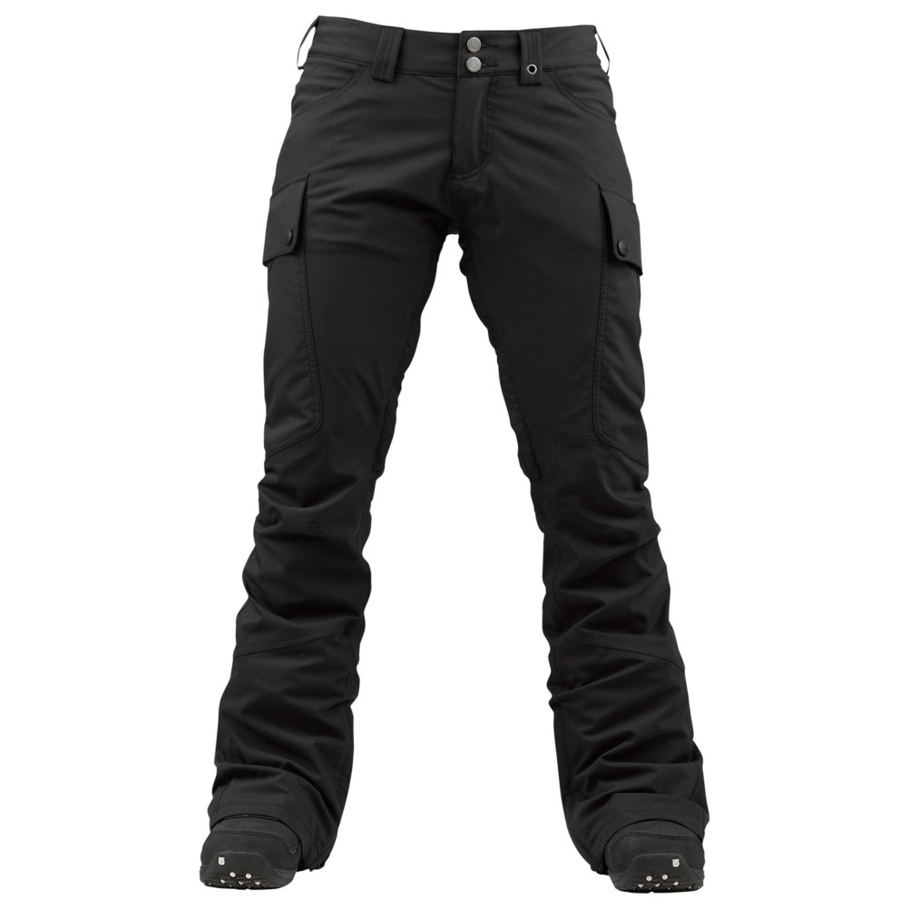 Burton Gloria Womens Snowboard Pants, True Black, medium