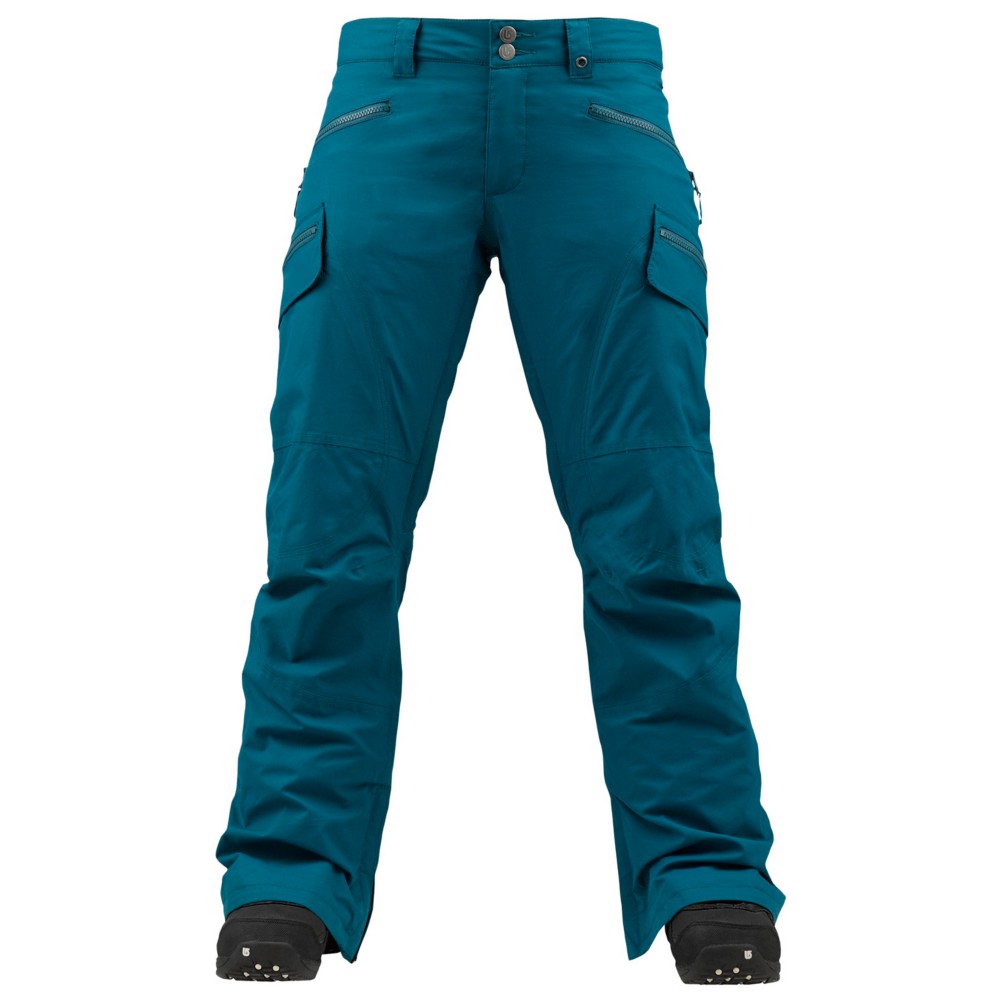 Burton Lucky Womens Snowboard Pants, Spruce, swatch