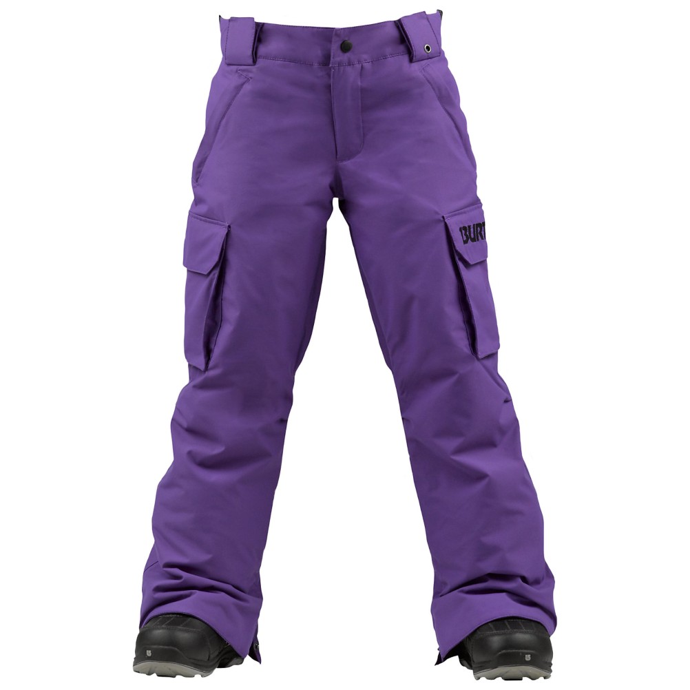 Burton Exile Cargo Kids Snowboard Pants, Sizzurp, swatch