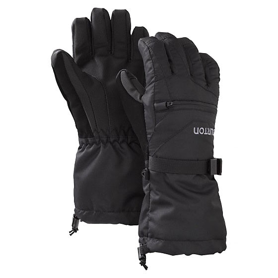 Burton Vent Kids Gloves, True Black, swatch